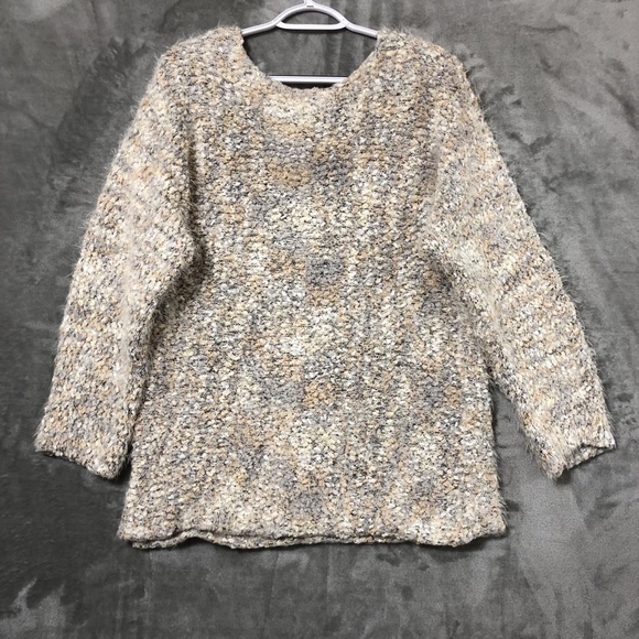 Kaileigh Women Sweater Size 1X Scoop Neck Pullover Soft Chunky - Picture 8 of 11